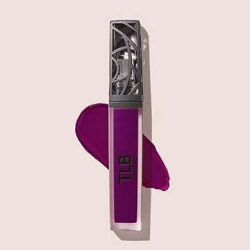 The Lip Bar - Nonstop Liquid Matte Lipstick, Prima Donna (Fuchsia Purple) - High Pigment - One Swipe - Long Lasting - Jojoba Oil & Vitamin E - Vegan & Cruelty Free - Makeup & Cosmetics - .24 fl oz