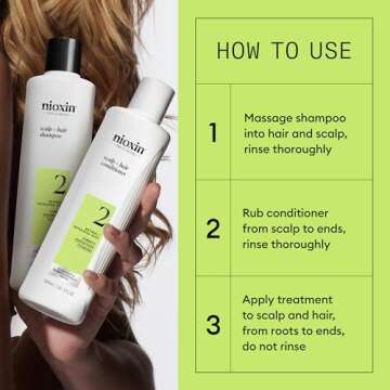 Nioxin System Kit 2 for Thinning Natural Hair Treatment