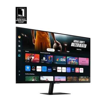 SAMSUNG 43-Inch M7 4K UHD Smart Monitor - Gaming & Streaming Hub