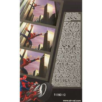 Spiderman Eau de Toilette Spray 3.4 Ounce