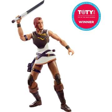 Masters of the Universe Masterverse Collection, Revelation Teela 7-in Motu Battle Figures for Storytelling Play and Display, Gift for Kids Age 6 and Older and Adult Collectors,GYV15