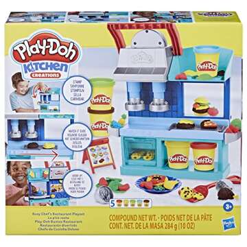 Play-Doh Busy Chef's Restaurant Playset for Kids