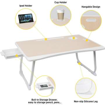 Foldable Lap Desk Tray