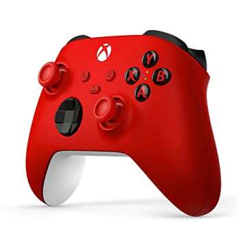 Microsoft Xbox Controller - Pulse Red for Series X/S & One (Renewed)