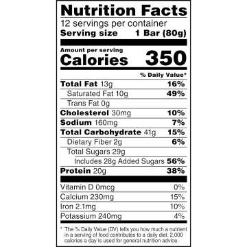 Gatorade Whey Protein Recover Bars, Chocolate Chip, 2.8 ounce(Pack of 12)