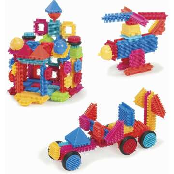 Battat Bristle Blocks - 112 Piece Set