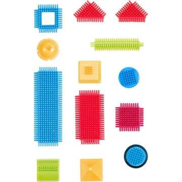 Battat Bristle Blocks - 112 Piece Set