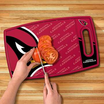 NFL Arizona Cardinals Logo Cutting Board - Fan Essentials