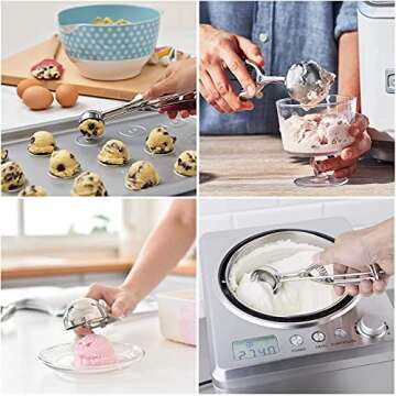 Perfect Cookie and Ice Cream Scoops Set of 3