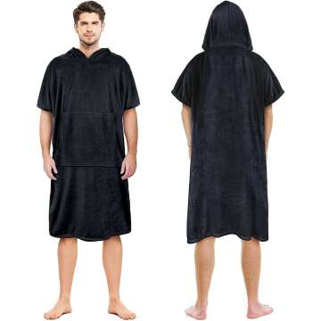 Hooded Surf Poncho
