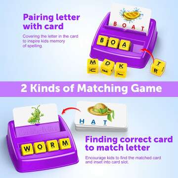 Kids Matching Letter Game