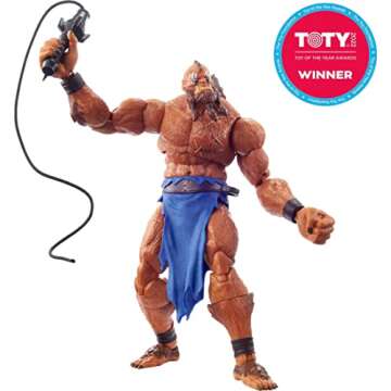 Masters Of The Universe Masterverse Collection, 7-In MOTU Beast Man Battle Figures For Storytelling Play And Display, Gift For Kids Age 6 And Older And Adult Collectors