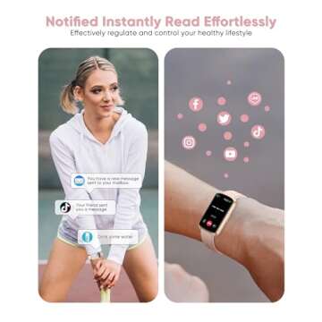 1.47" Fitness Tracker Smart Watch for Health Monitoring