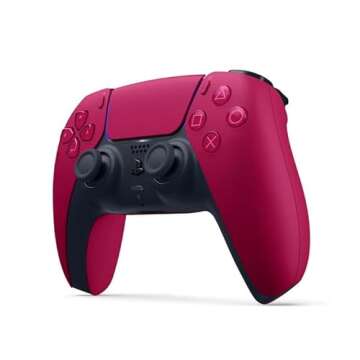 PlayStation DualSense Wireless Controller – Cosmic Red Color, Ergonomic Design