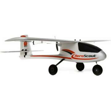 HobbyZone AeroScout S 2 RC Trainer RTF - 1.1m Aerial Fun