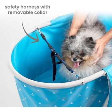 Furesh Little Dipper Dog Bath Tub - Portable & Foldable