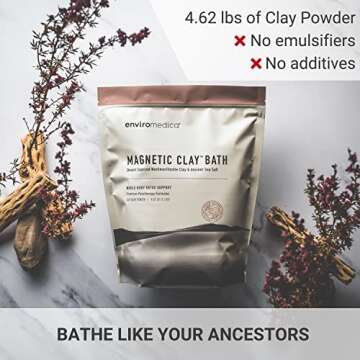 Magnetic Bentonite Clay Detox Bath for Rejuvenation