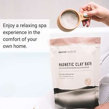 Magnetic Bentonite Clay Detox Bath for Rejuvenation