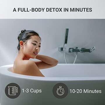 Magnetic Bentonite Clay Detox Bath for Rejuvenation