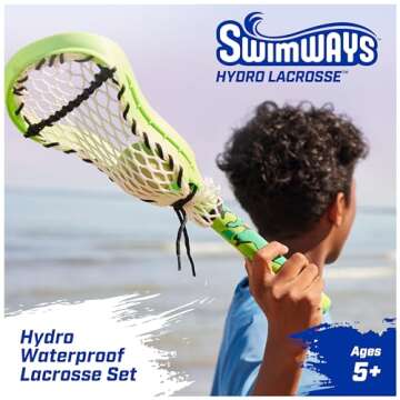 SwimWays Hydro Lacrosse Set – Fun Outdoor Game for All Ages