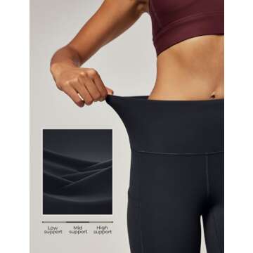 IUGA High Waist Yoga Pants with Pockets for Women