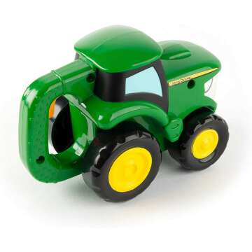 John Deere Johnny Tractor Toy and Flashlight for Kids