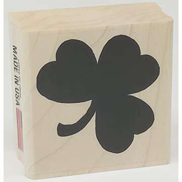 Stamps by Impression Shamrock Rubber Stamp ST 515a