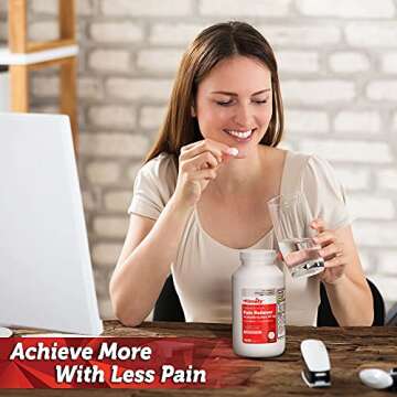 Timely Acetaminophen 325 MG Tablets 1000 Count - Regular Strength Pain Relief - Compared to the active ingredient in Regular Strength Tylenol - Menstrual Cramps, Fever Reducer, Minor Pain of Arthritis