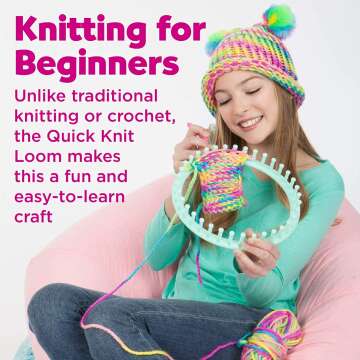 Kids Knitting Loom Kit