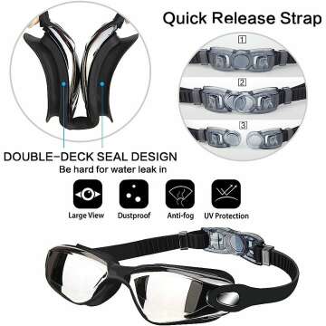Hurdilen Swim Goggles Set