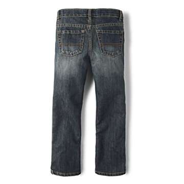 Boys Basic Bootcut Jeans - Dustbowl Wash Size 10