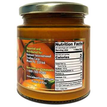 Belmont Aji Amarillo Hot Yellow Pepper Paste (7.5 oz/220 g)