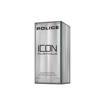 Police Icon Platinum Cologne for Men, 4.2 oz