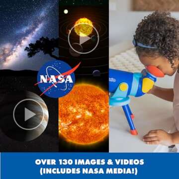 Educational Insights GeoSafari Jr. Talking Space Explorer, Preschool Science Gift for Kids Ages 4+