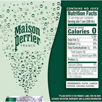 Maison Perrier Blackberry Sparkling Water - 24 Cans