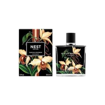 NEST New York Vanilla Bourbon Eau de Parfum, 50 ml + Bonus Sicilian Tangerine Body Cream, 30 ml, Clear