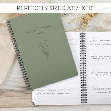 2025 Daily Planner for Men & Women - Organize Effectively