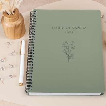 2025 Daily Planner for Men & Women - Organize Effectively