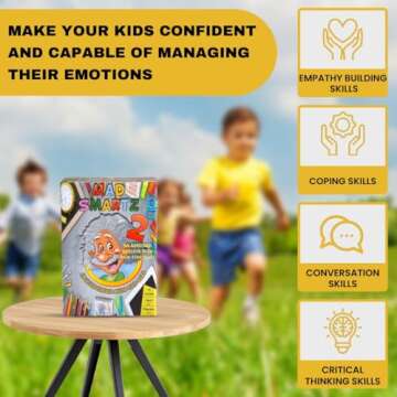 Thought-Spot MAD SMARTZ 2: an Interpersonal Skills Card Game for Anger & Emotion Management, Social Skills; Top Educational Learning Resource for Kids & Adults; Fun for School and Therapy; CBT