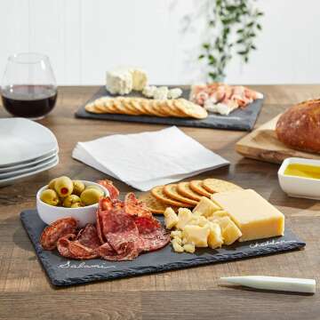 Slate Cheese Boards Set