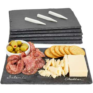 Slate Cheese Boards Set