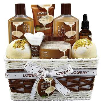 Spa Gift Basket for Women & Men – 9 Piece Set