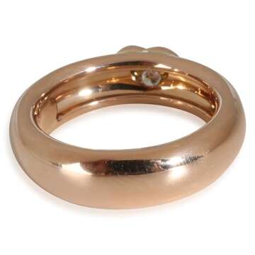 Tiffany & Co., Pre-Loved, Ring, 18k Rose Gold 0.15 CTW , 8