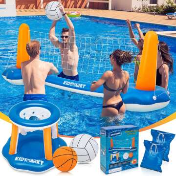 Large Pool Volleyball Set