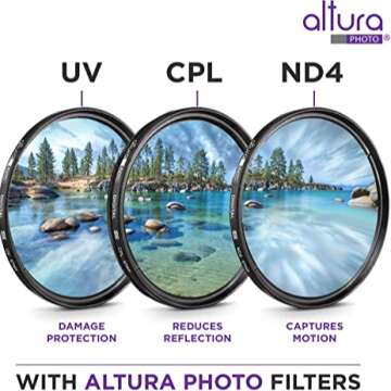 Altura Photo Professional Photography Polarizer Filter