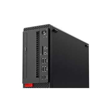 Lenovo ThinkCentre M720S SFF Desktop Computer PC, Core i3-8100 3.6GHz, 16 GB RAM, 512 GB SSD, Wired Keyboard and Mouse, Wi-Fi, Bluetooth, Windows 10 Pro (Renewed)