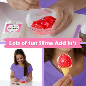 Ice Cream Slime Kit for Girls