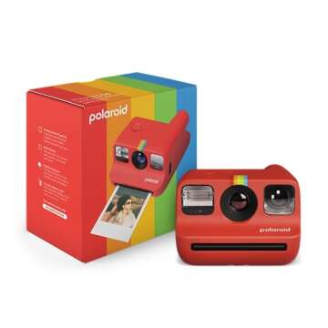 Polaroid Go Generation 2 - Mini Instant Film Camera - Red (9098) - Only Compatible with Go Film