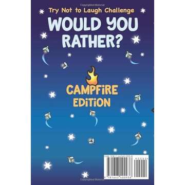 Try Not to Laugh Challenge Would You Rather? Campfire Edition: A Camping-Themed Interactive & Family Friendly Question Game for Boys, Girls, Kids, Tweens & Teens