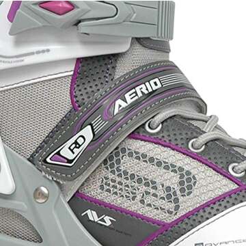 Roller Derby Aerio Q-60 Women's Inline Skates - White/Grey - Size 05